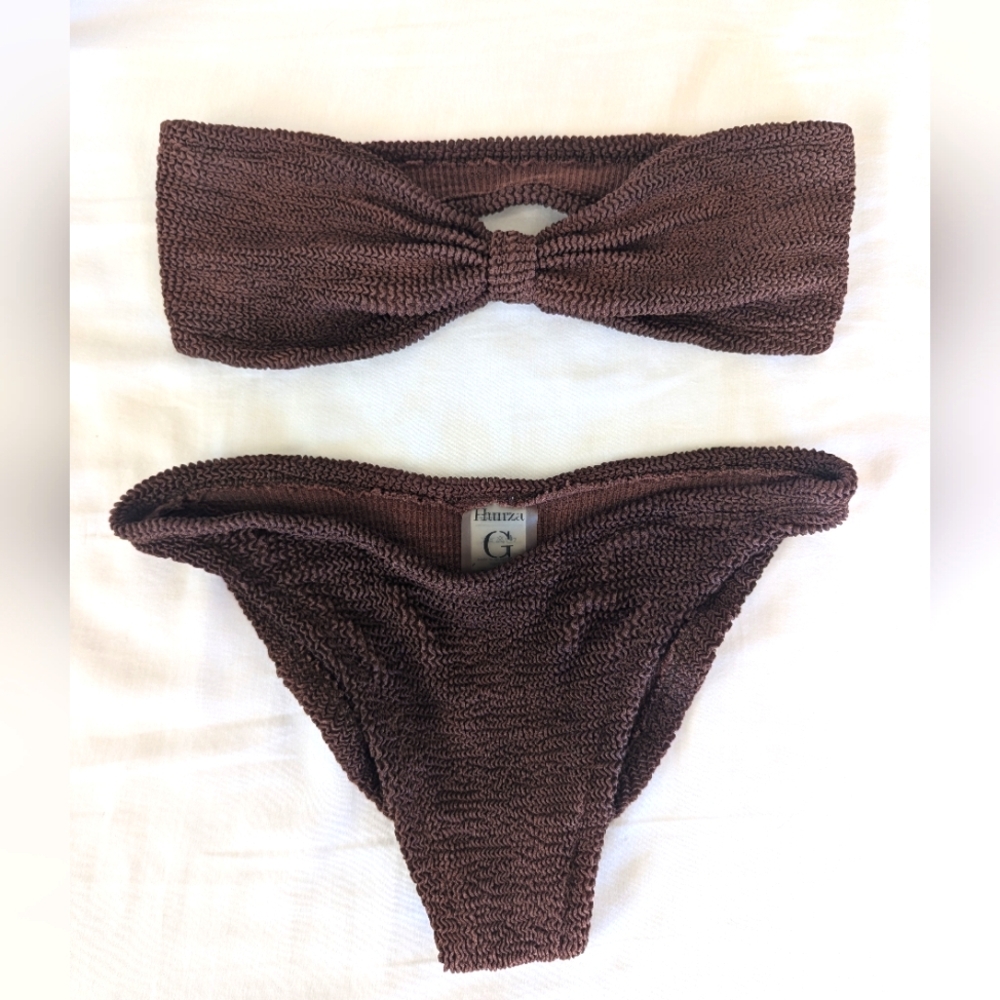Hunza G Strapless Bikini